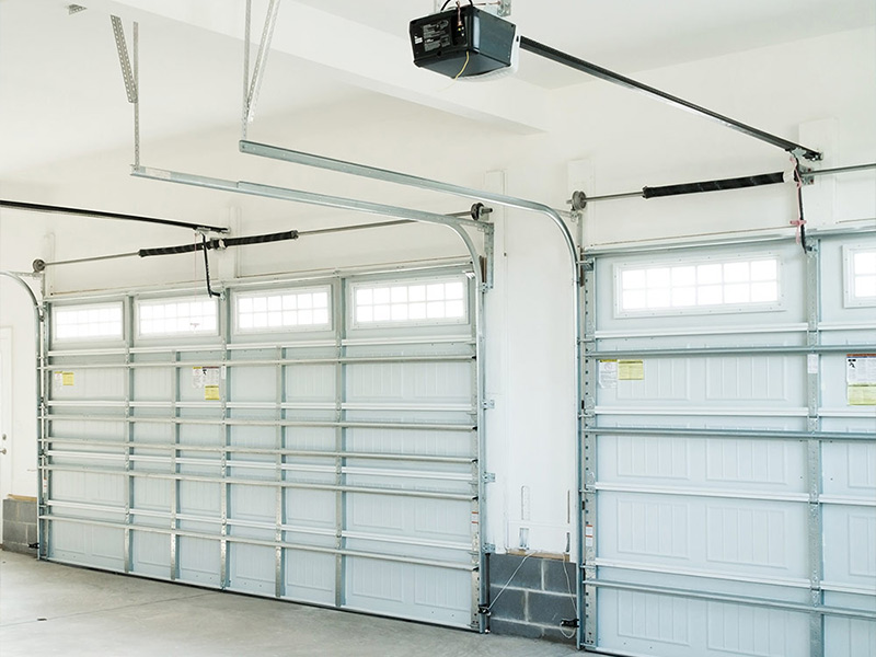 interior-of-garage-with-two-doors-mint-hill-nc